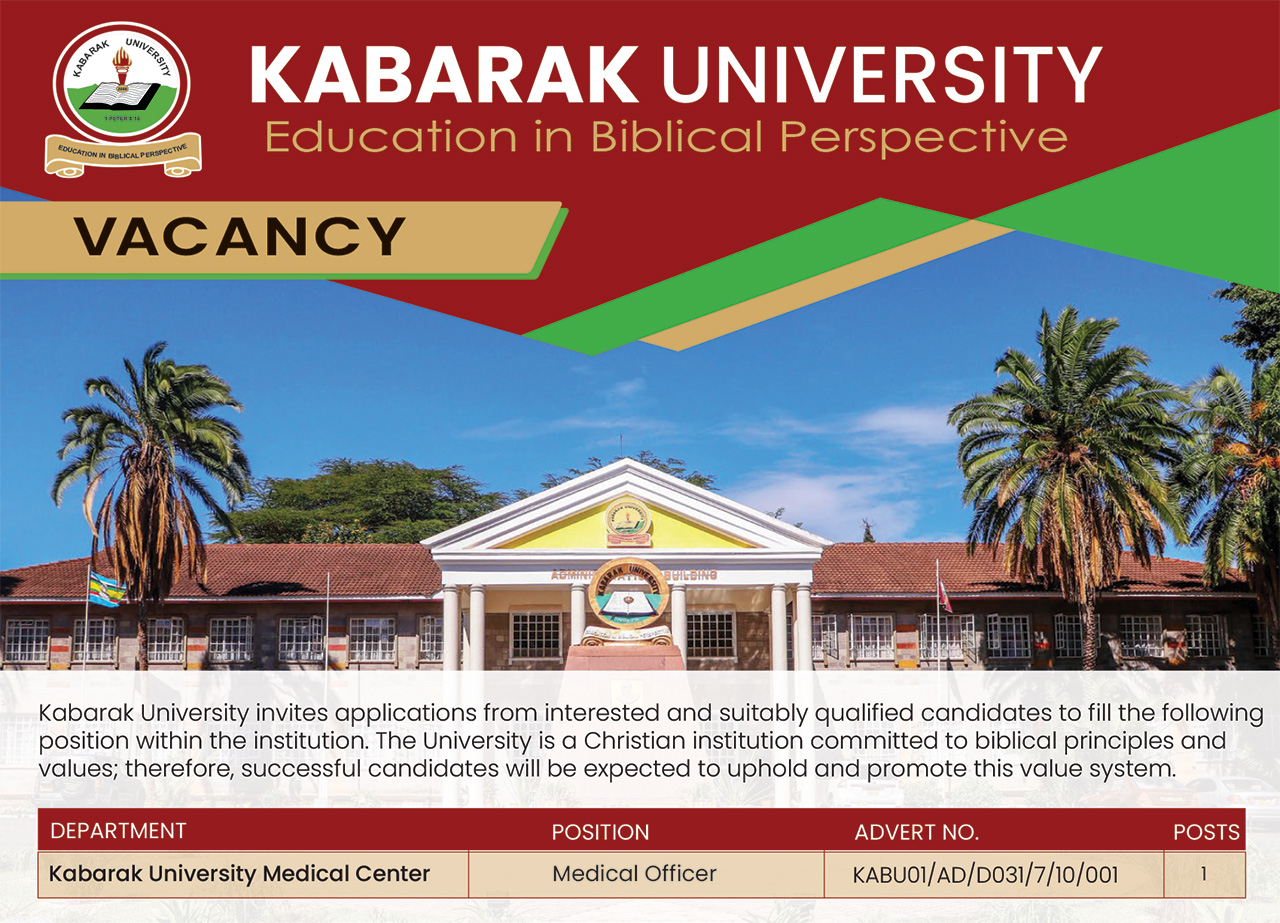 Vacancy: Medical Officer (MO)