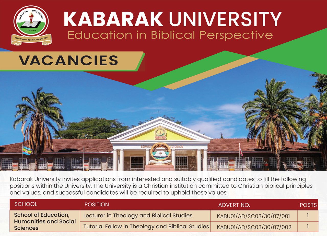 Vacancies: Lecturer and Tutorial Fellow in Theology and Biblical Studies