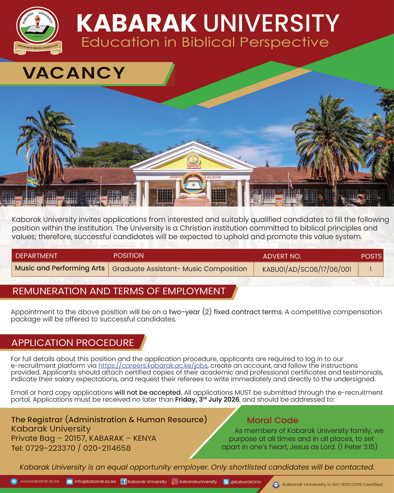 KABU Job Advert Template July 2022 01