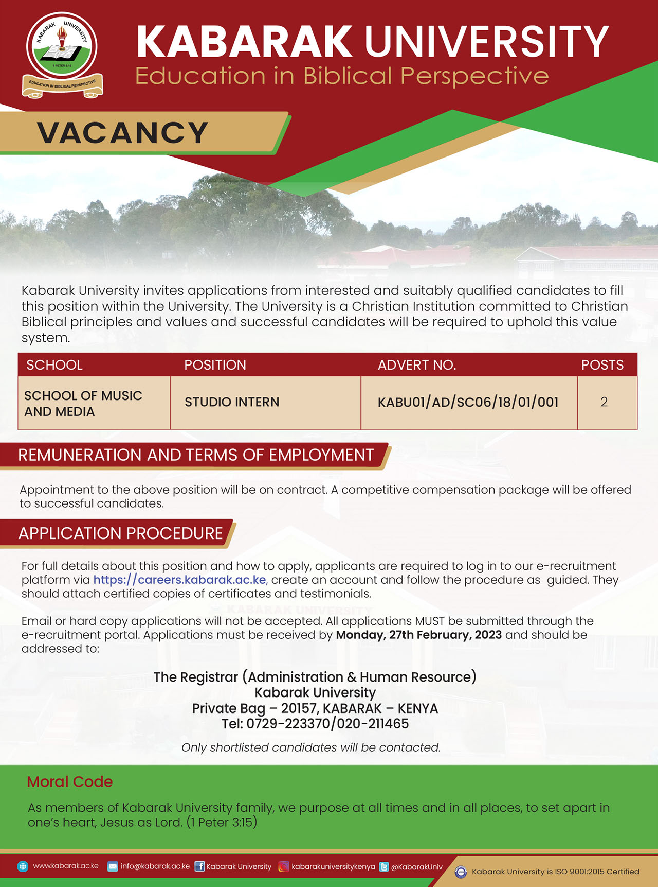 KABU Job Advert Template July 2022 01