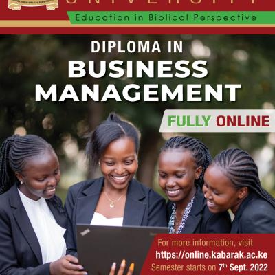 Diploma In Business Management