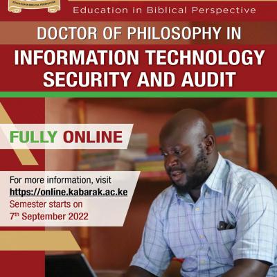 Dphil. It Security And Audit
