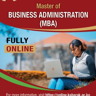 Fully Online Program Mba