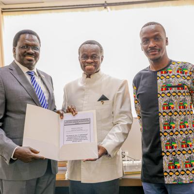 Visit To Office Of Dean Kabarak Law School