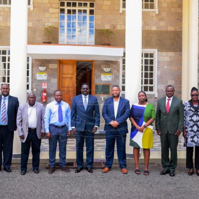 Lincoln University visit to Kabarak University