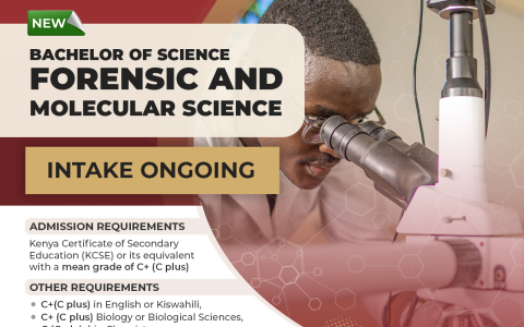 Bachelor of Science in Forensic and Molecular Sciences (BSc. FMS)